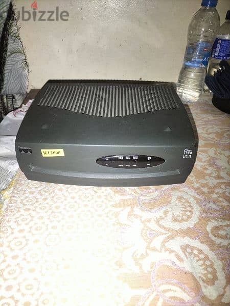 ROUTER Cisco 1700 series مستعمل لاكن يعمل بكفاءة 0