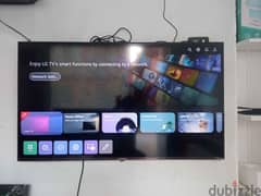 شاشه LG 43 سمارات 4K ريسيفر داخلى  انتاج 2022/8 بالكرتونه