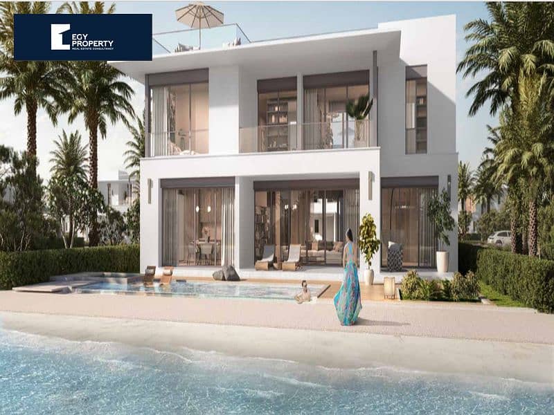 Under Market Price Townhouse for Sale | Fully Finished, Lagoon & Greenery View | 13.6M EGP Down Payment! 3