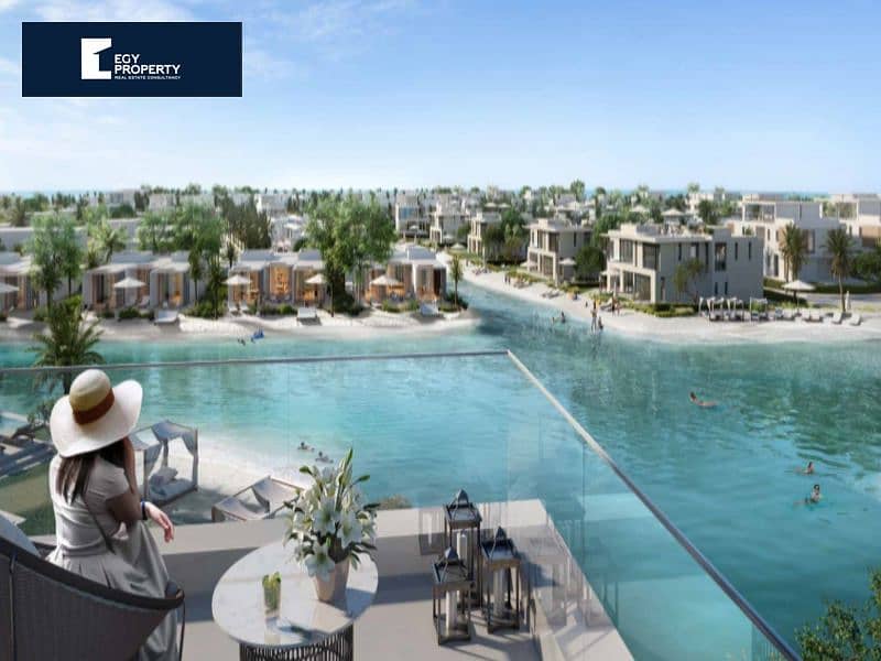 Under Market Price Townhouse for Sale | Fully Finished, Lagoon & Greenery View | 13.6M EGP Down Payment! 10