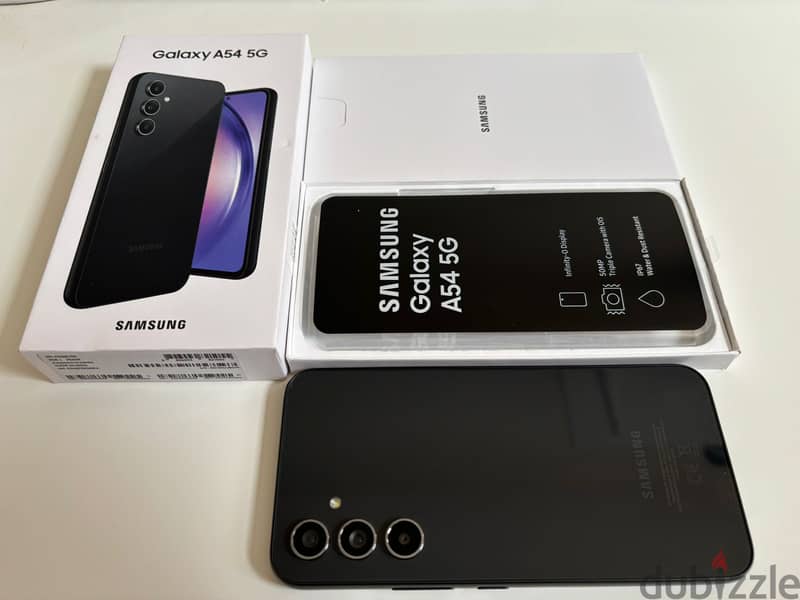 Samsung Galaxy A54 5G Awesome Graphite (Black) 8GB RAM 256GB 7