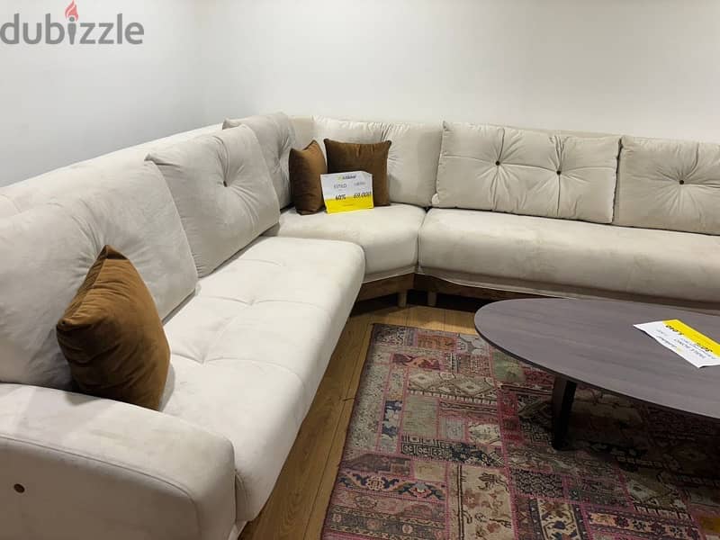 L shaped Sofa istikbel 8