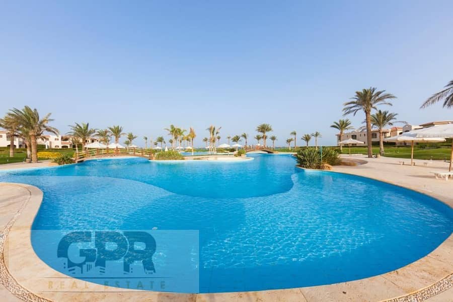 شالية استلام فورى على البحر للبيع فى لافيستا العين السخنة بجوار قرية Telal تلال HOT DEAL READY To Move in La Vista gardens Sokhna 5