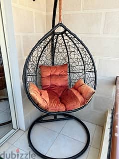 مرجيحة  rattan swing