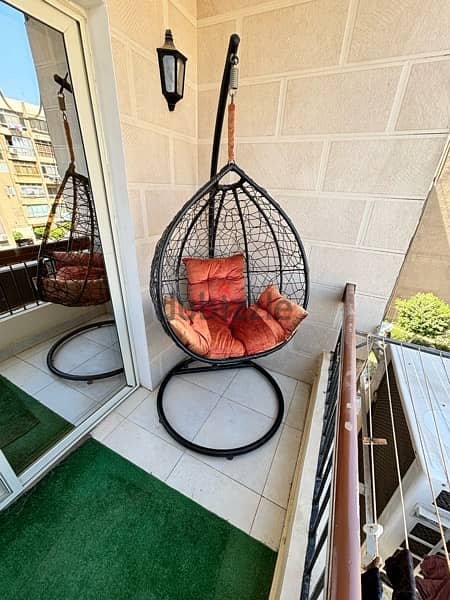 مرجيحة  rattan swing 3