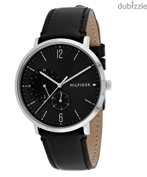 Tommy Hilfiger Men's Multi Dial Quartz Watch with Leather Strap 2