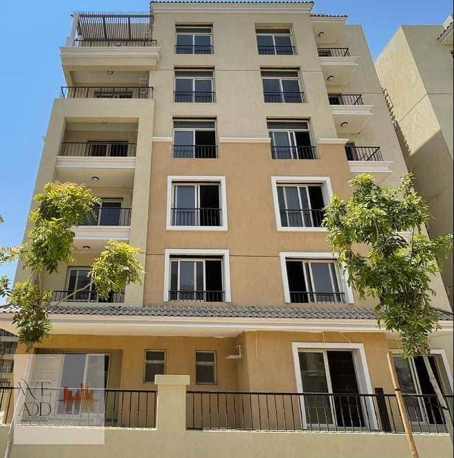 The most distinguished loft in Sarai Compound next to Mostakbal City at a very special price with a 37% cash discount, area 94 square meters with a 26 2