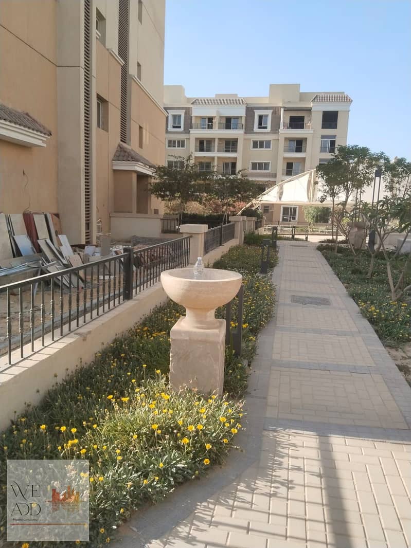 Duplex for sale, 202 m, large and distinctive area, 4 rooms in Sarai Compound, at a cash price, a bargain. Book now and benefit from the discount befo 17