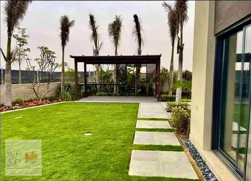 Stand Alone villa for sale, 175 m, distinctive division, the best location and price. Book now in Sarai Compound in Mostakbal City 15