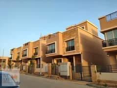 A very special location. Own a 155-square-meter townhouse with a very special area for sale in Taj City Compound, next to Mirage City in the Fifth Set