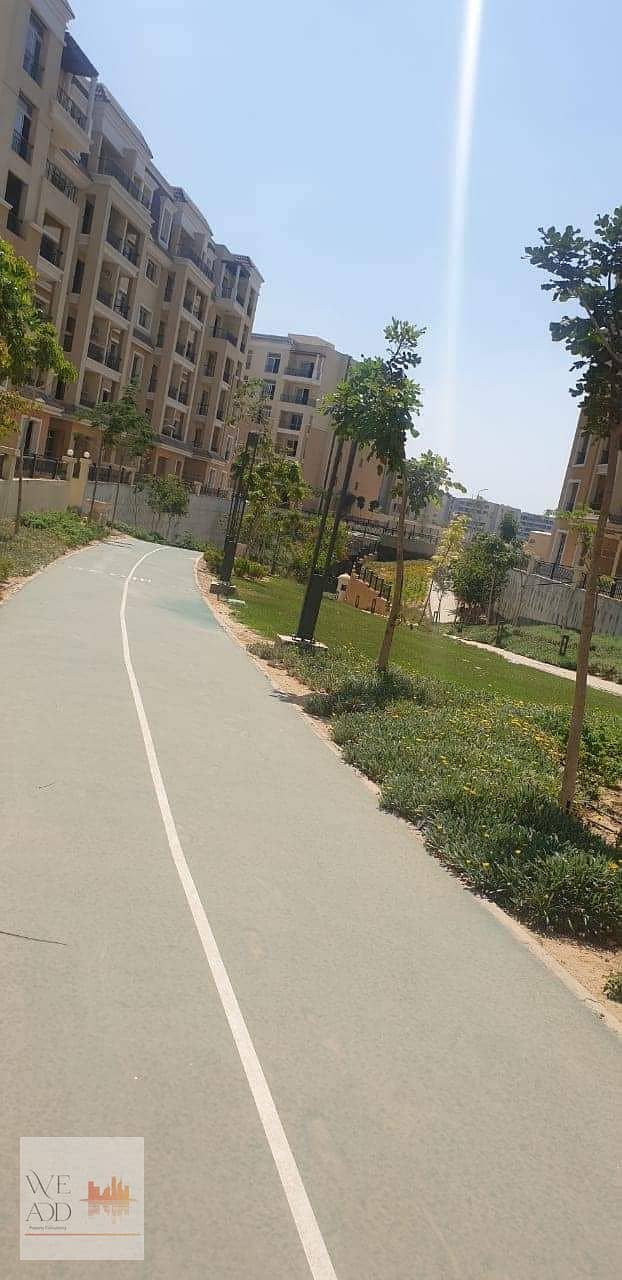 Choose your distinguished property in Sarai Compound, duplex 205 m, 4 rooms, with a private garden of 121 m, on a direct view in Sheya phase, with a 5 2