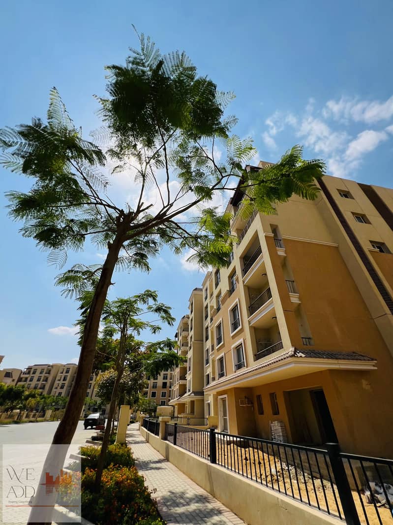 Corner townhouse villa 212 m 4 floors different and distinctive divisions at distinctive competitive prices for sale in Sarai Compound next to Madinat 29