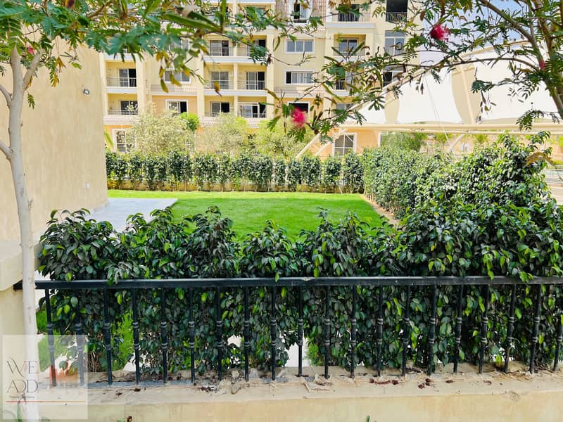 Duplex with direct view 204 m + private garden 177 m Your entire home is on the garden in Sarai Compound in New Cairo with a down payment 700000 1