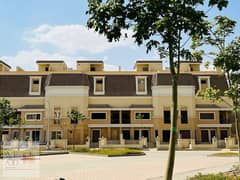 Buy now your villa in Sarai Compound with a down payment starting from 700 thousand. Villa 212 m, two floors, for sale at a very special price in New