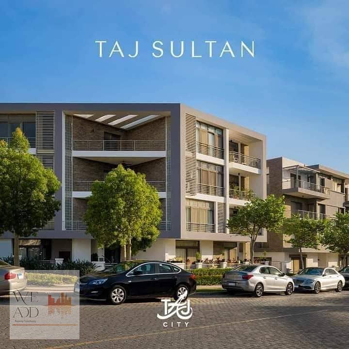 Duplex 208m with landscape and lake view in Taj City Compound in front of Cairo International Airport with 5% down payment and installments over 8 yea 10