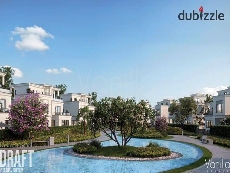 Apartment 155 m without down payment, fully finished, Naia West Compound, next to SODIC, New Sheikh Zayed 8