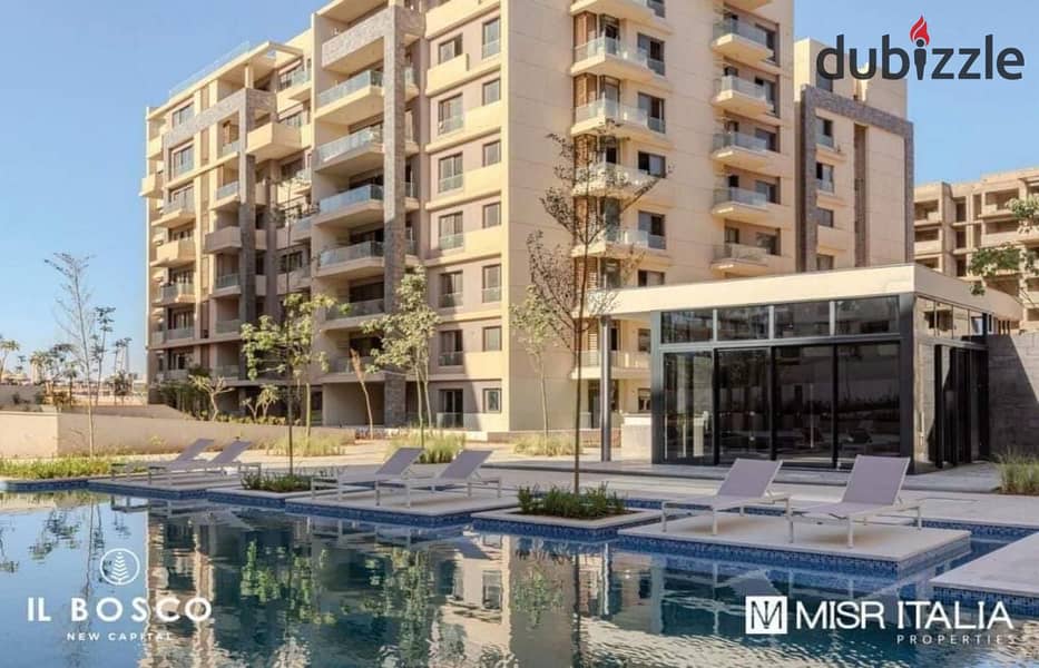 apartment ready to move 126m in ilbosco new cairo prime location under market price 5