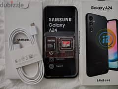 Black Samsung Galaxy A24 8 Ram 160 Giga=(128+32)