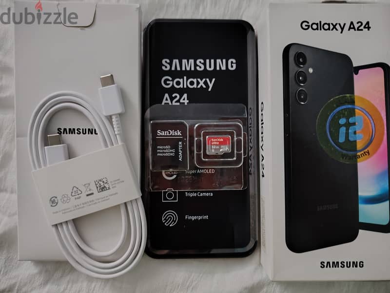 Black Samsung Galaxy A24 8 Ram 160 Giga=(128+32) 0