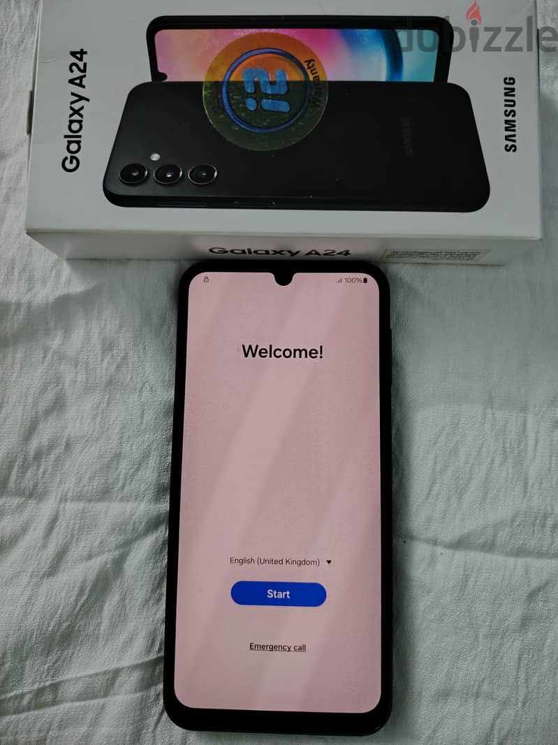 Black Samsung Galaxy A24 8 Ram 160 Giga=(128+32) 1