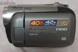 Panasonic SDR-H40 40GB Hybrid HDD SD/SDHC Camcorder, Bundle