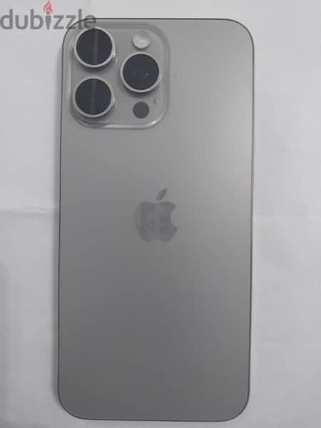 iphone 15 pro max 256 Natural titanium 9