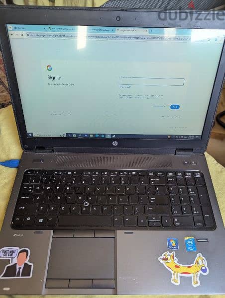 HP Zbook g2 - 16 giga ram - 265 SSD - 1Tb HDD 3