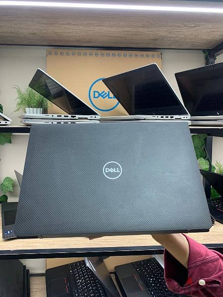 Dell latitude 7400 core I5 تاتش جيل ثامن  رفيع جداً وشبه جديد بالضمان 3