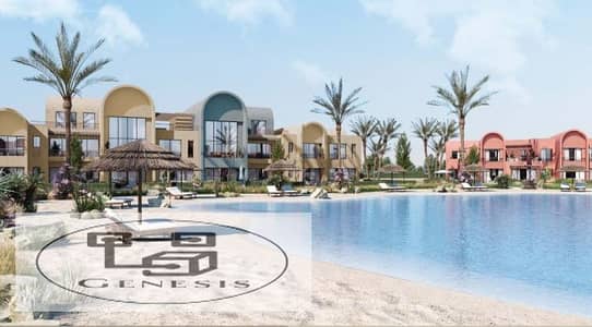 65 sqm chalet with sea view for sale in Kamaran, El Gouna, Orascom Kamaran|in installments