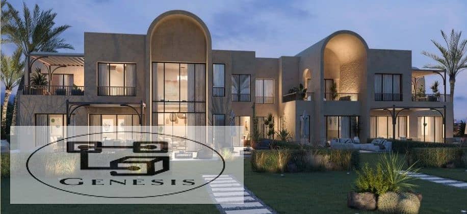 65 sqm chalet with sea view for sale in Kamaran, El Gouna, Orascom Kamaran|in installments 11