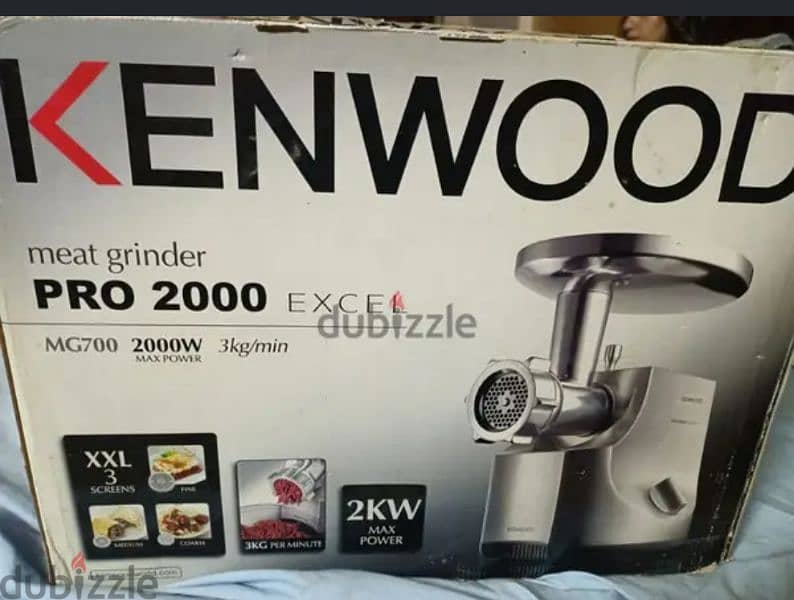 مفرمة Kenwood جايه من السعوديه لسه جديده ب الكرتونه 2