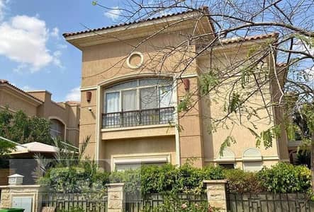 Ready to move Twin villa for sale in Stone Park Katameya New Cairo 228m with installments 5 years