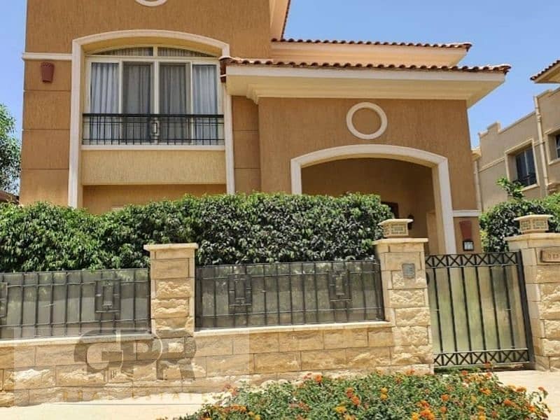 Twin villa for sale Stone Park Katameya New Cairo 228m with installments  ستون بارك قطامية التجمع الخامس 21