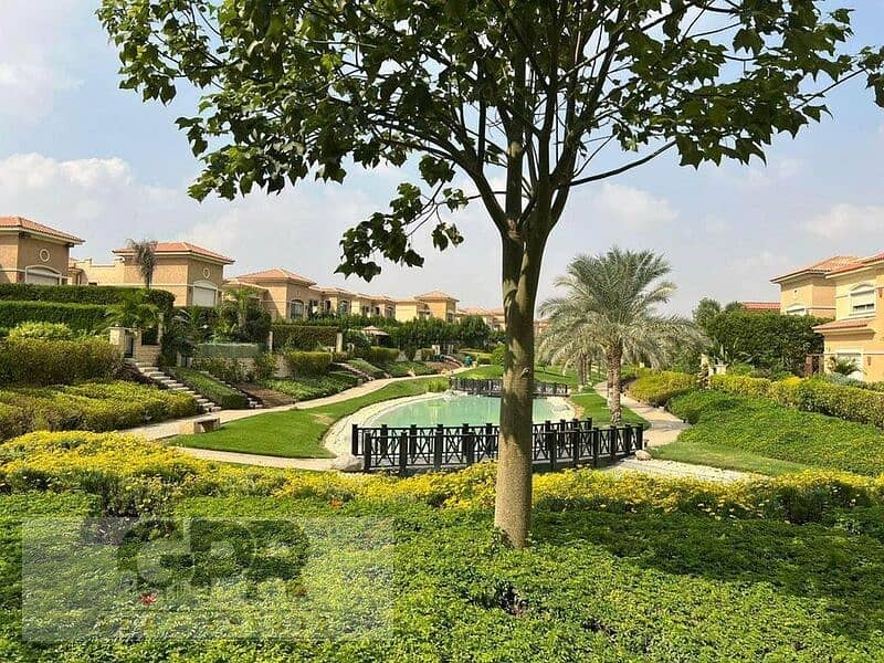 Twin villa for sale Stone Park Katameya New Cairo 228m with installments  ستون بارك قطامية التجمع الخامس 35