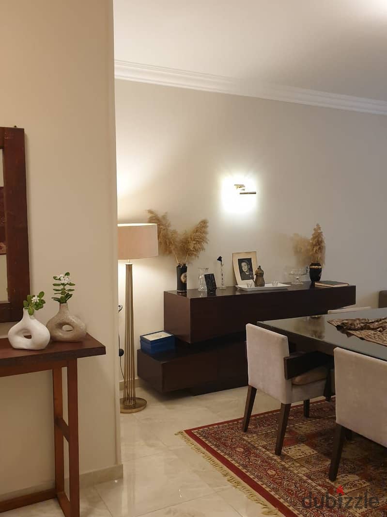 For sale apartment with a garden ultralux finished, Green 5 mabany edris  6th of October 1