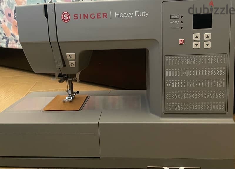 Singer Heavy Duty Sewing Machine HD 6605C ماكينة خياطة سنجر HD 6605C 6