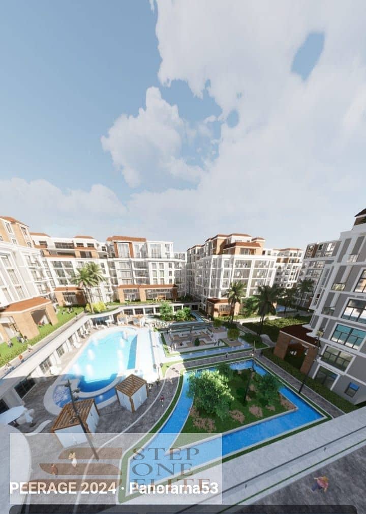 2 bedroom apartment + private garden + car garage in the Fifth Settlement on Suez Road 9