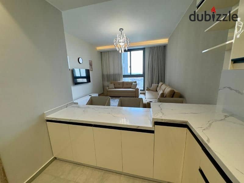 Apartment for sale in Aeon Towers - Markez Sheikh Zayed, ultra modern, open view 2