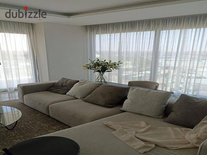 for sale apartment finished garden Without down payment  the Fifth Settlement next to AUC 4