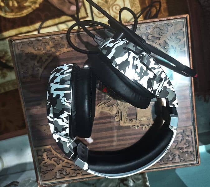 TechnoZone K 60 Gaming Headphone Camouflage ARMY 1