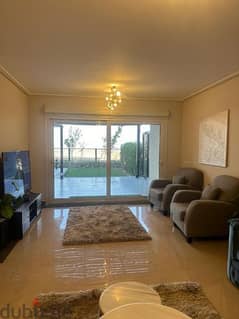 fully furnished ground apartment for rent at westridge New giza