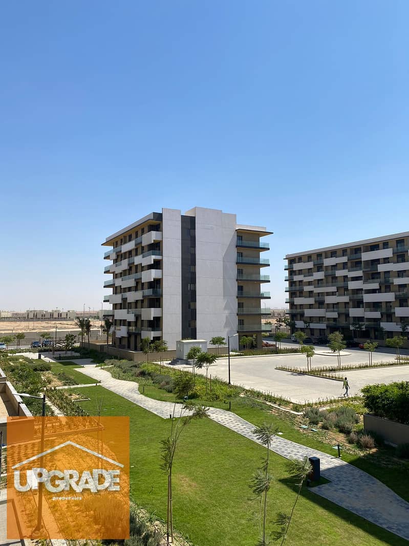 180 sqm apartment ready to move fully finished distinctive view in Al Burouj Compound AL Shorouk  in the COURTYARD phase 1