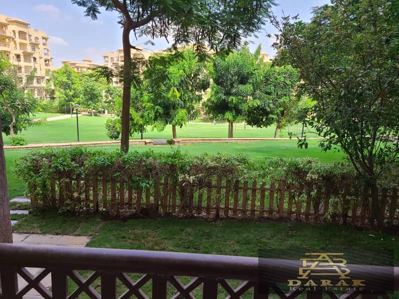 186 sqm + 65 sqm North-Facing Ground Floor Apartment with Private Garden for Sale in Madinaty 0