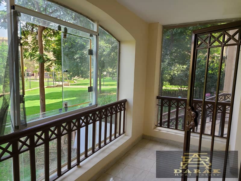 186 sqm + 65 sqm North-Facing Ground Floor Apartment with Private Garden for Sale in Madinaty 8