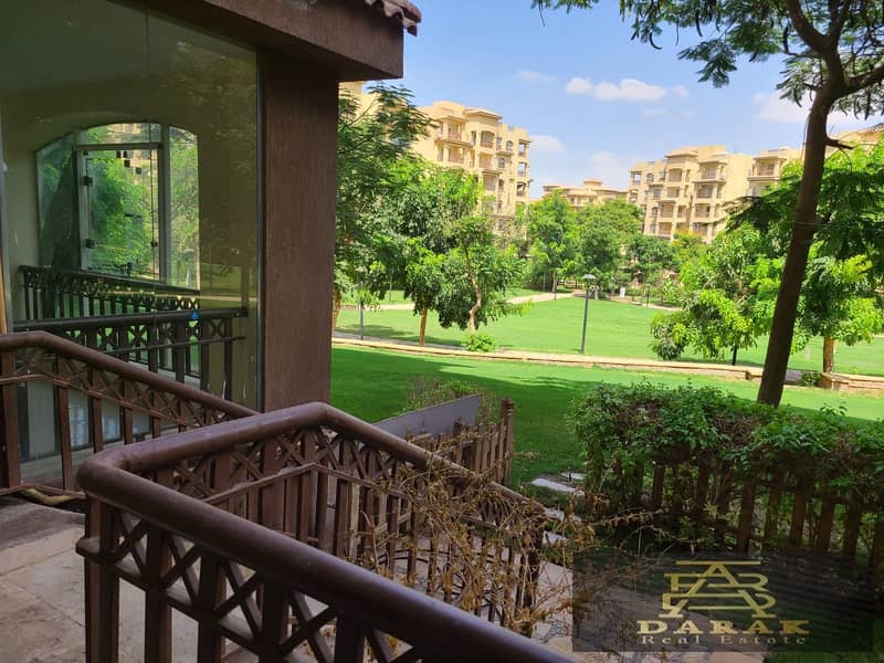 186 sqm + 65 sqm North-Facing Ground Floor Apartment with Private Garden for Sale in Madinaty 9