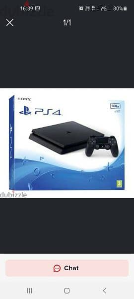 ps 4 slim 750gb +2 joystick  + offline 8games available 1