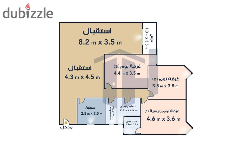 Apartment for sale 161m Smouha (Othmania Compound) 1