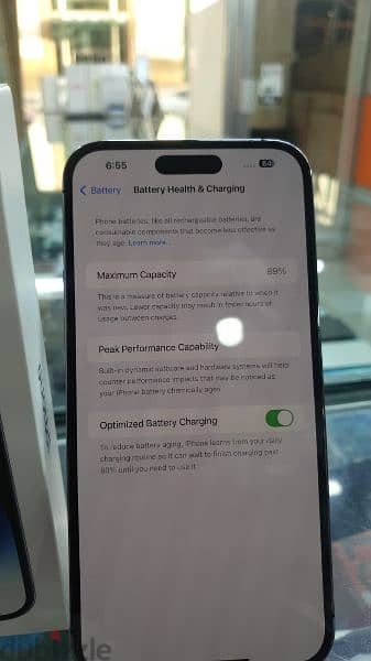 iphone 14 pro max من الكويت بطاريه ٨٩ 2