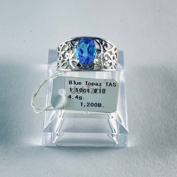 Thai silver rings&gemstonesخواتم فضه تايلاندي واحجار كريمه 9