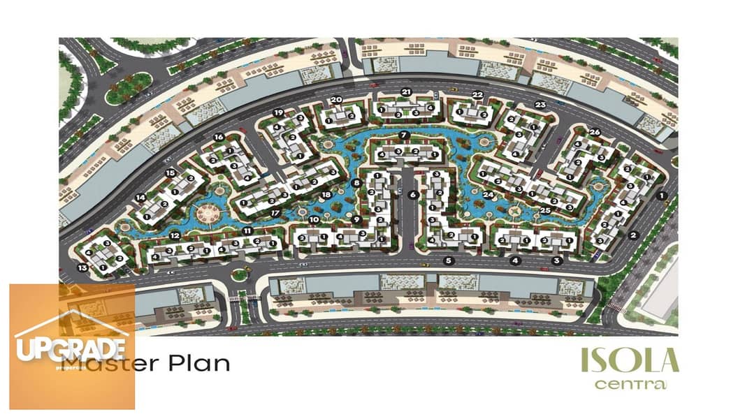 مكتب أداري 89مفي مول ايزولا سينترا Isola Centra Mall في قلب اللوتس بالقرب من الجامعه الامريكيه و دقيقة من الجولدن سكوير 1